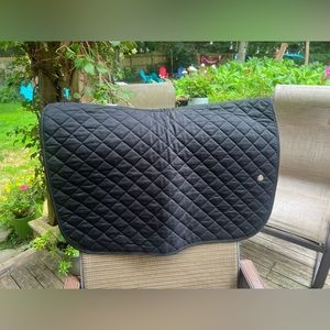 Black Oglivy saddle pad